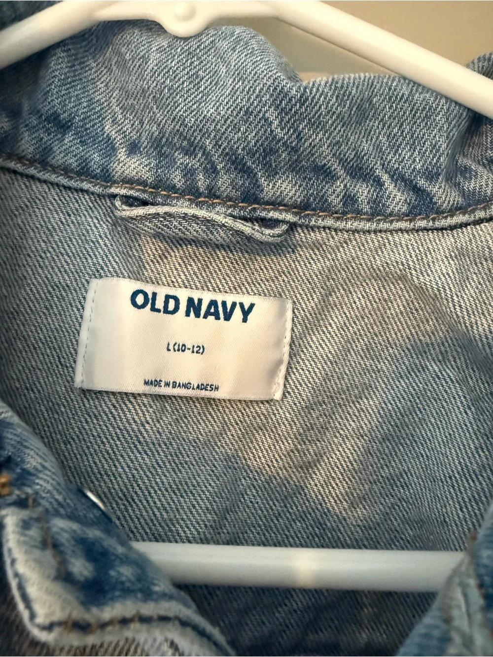 Old Navy Light Denim Blue Kids Jean Jacket